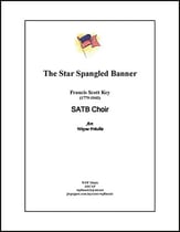 The Star Spangled Banner SATB choral sheet music cover